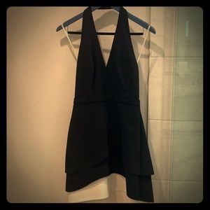 Halston Heritage halter dress